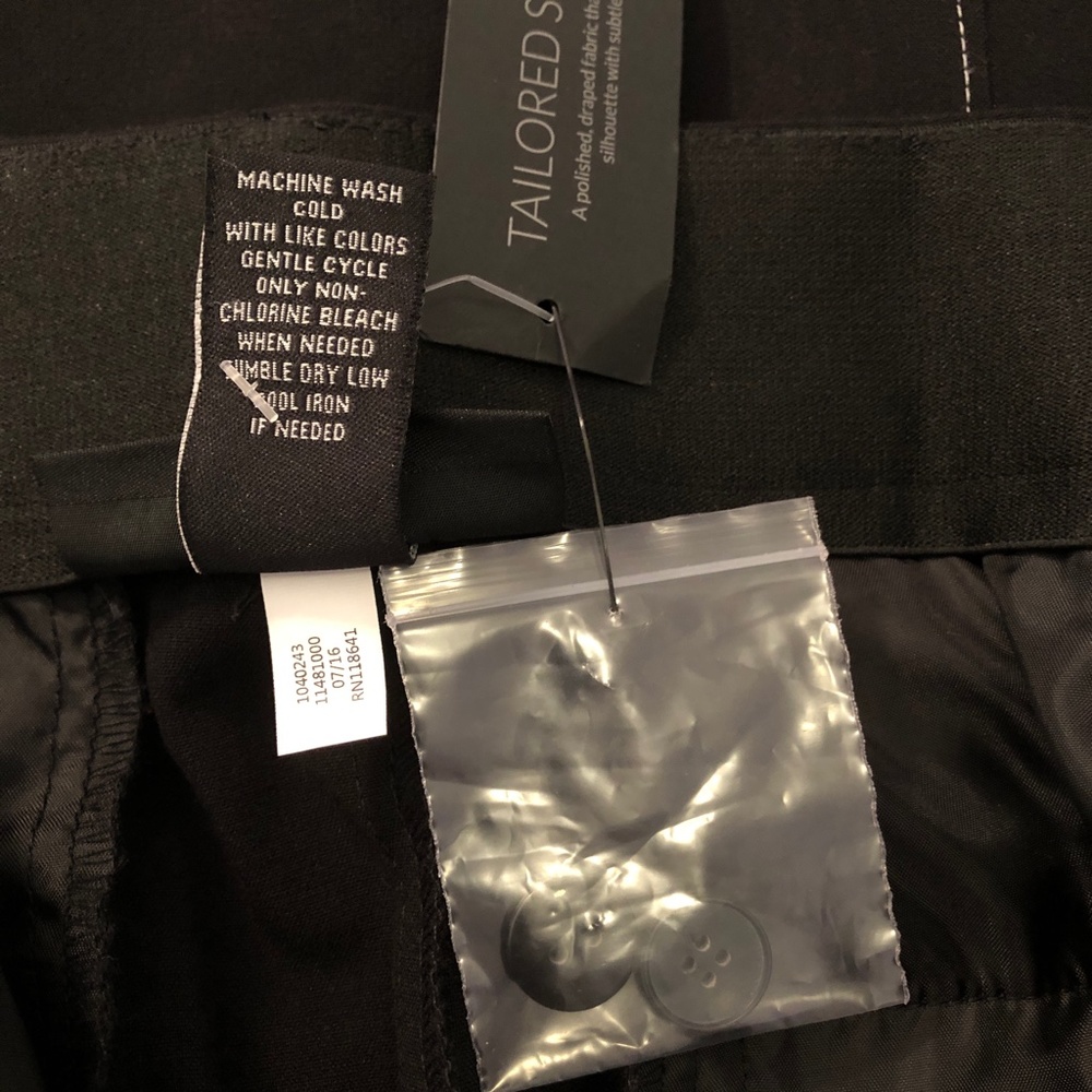 🎉HP🎉 LANE BRYANT LENA Belted Flat Front Tailor Stretch Trouser Pants 16R NWT! - Picture 16 of 16